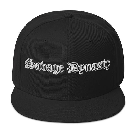 Savage Dynasty (OLD ENGLISH FONT) Snapback Hat