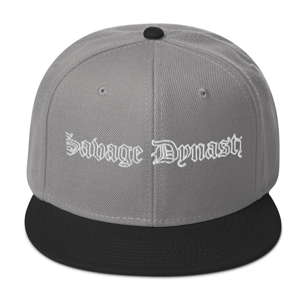 Savage Dynasty (OLD ENGLISH FONT) Snapback Hat