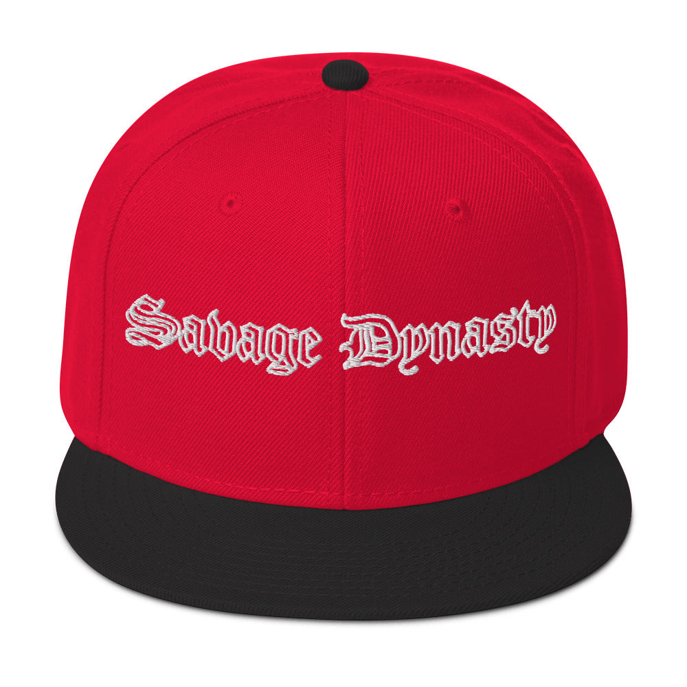Savage Dynasty (OLD ENGLISH FONT) Snapback Hat