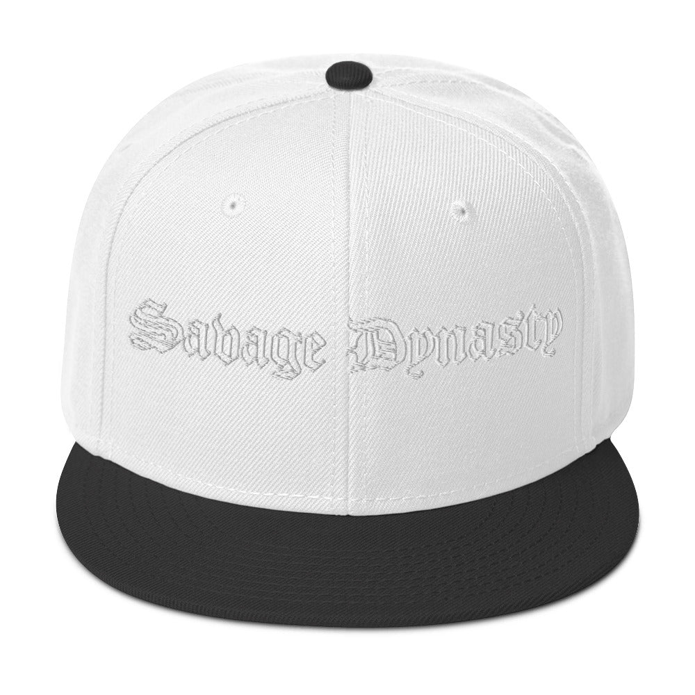 Savage Dynasty (OLD ENGLISH FONT) Snapback Hat