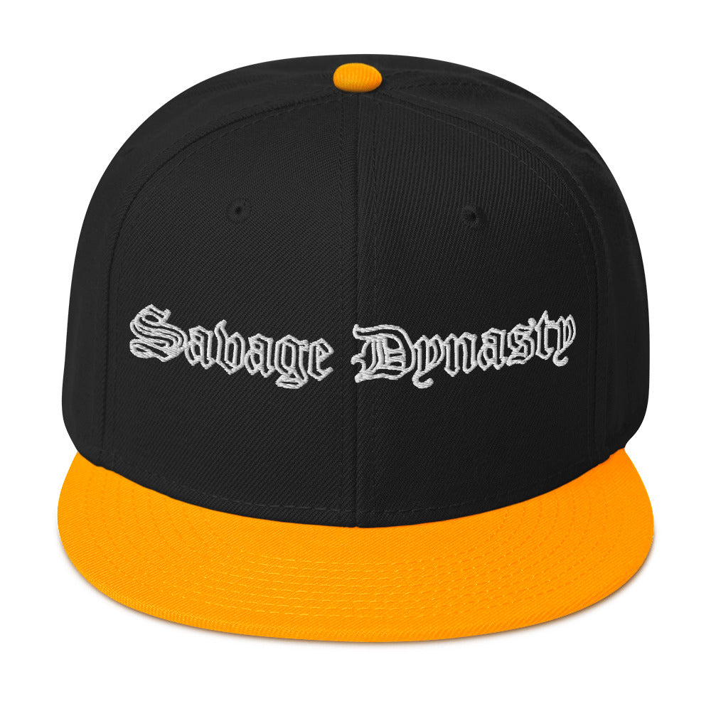 Savage Dynasty (OLD ENGLISH FONT) Snapback Hat