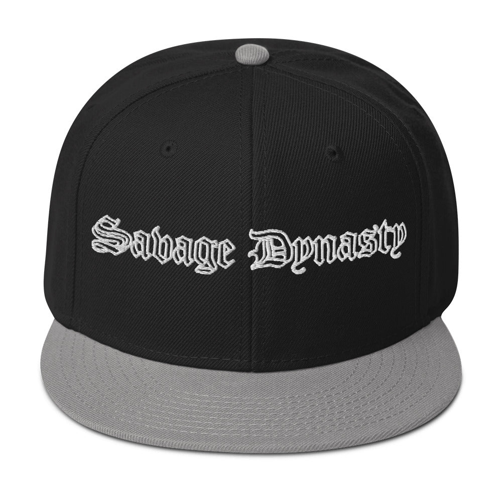 Savage Dynasty (OLD ENGLISH FONT) Snapback Hat