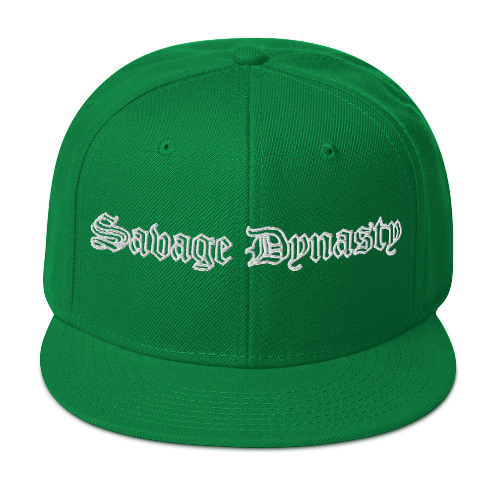 Savage Dynasty (OLD ENGLISH FONT) Snapback Hat