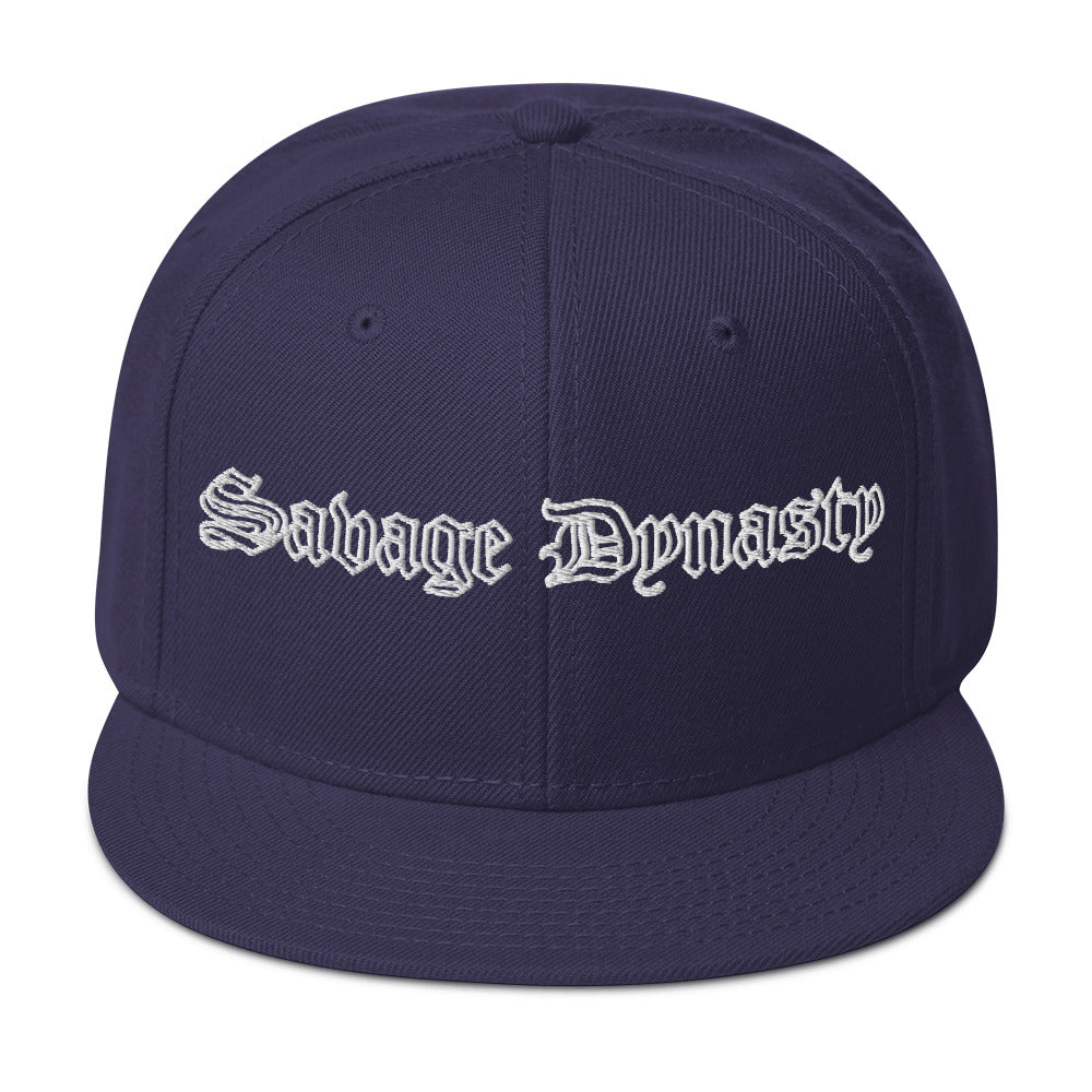 Savage Dynasty (OLD ENGLISH FONT) Snapback Hat