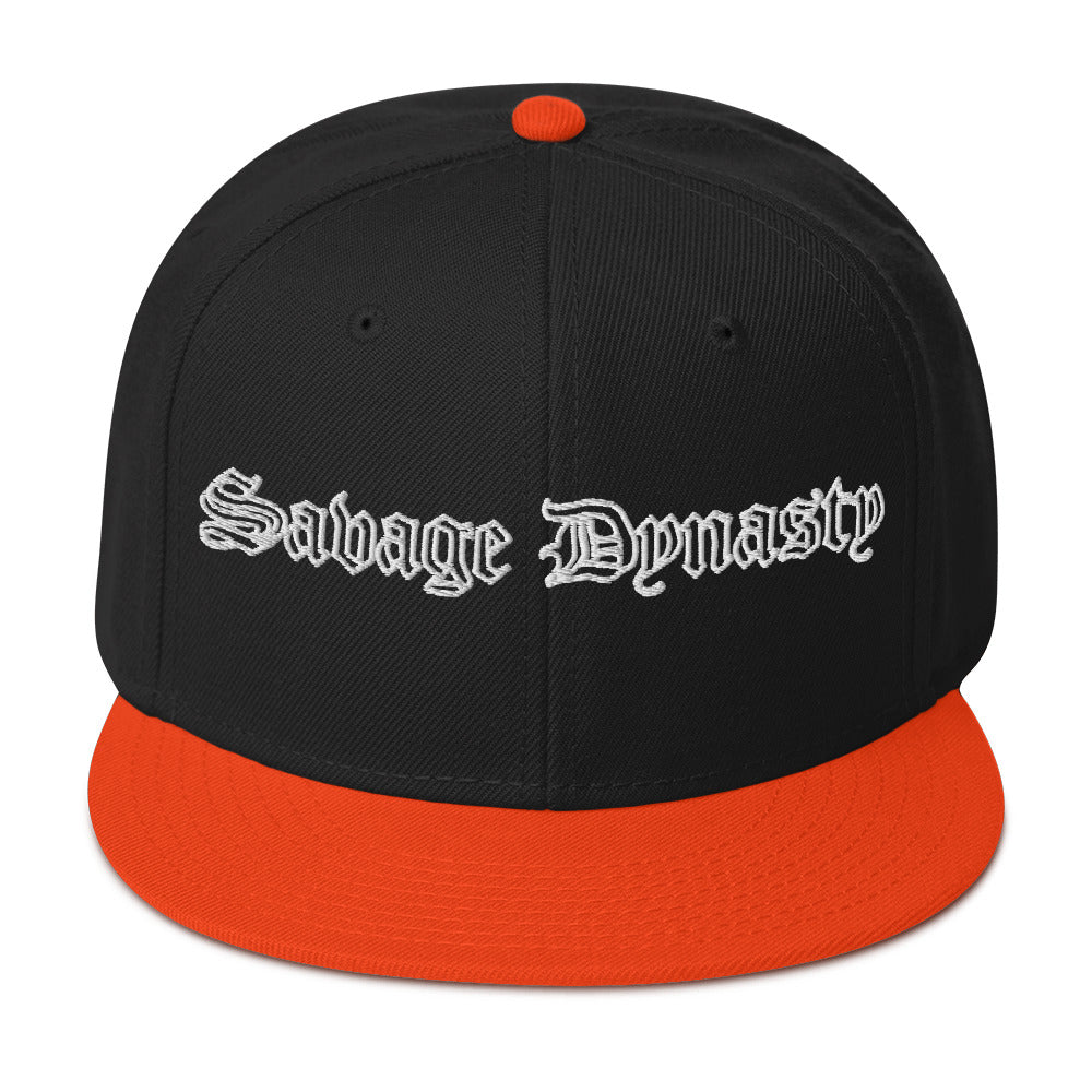 Savage Dynasty (OLD ENGLISH FONT) Snapback Hat