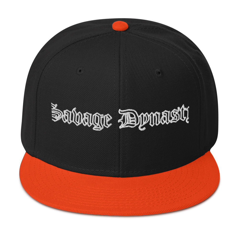 Savage Dynasty (OLD ENGLISH FONT) Snapback Hat