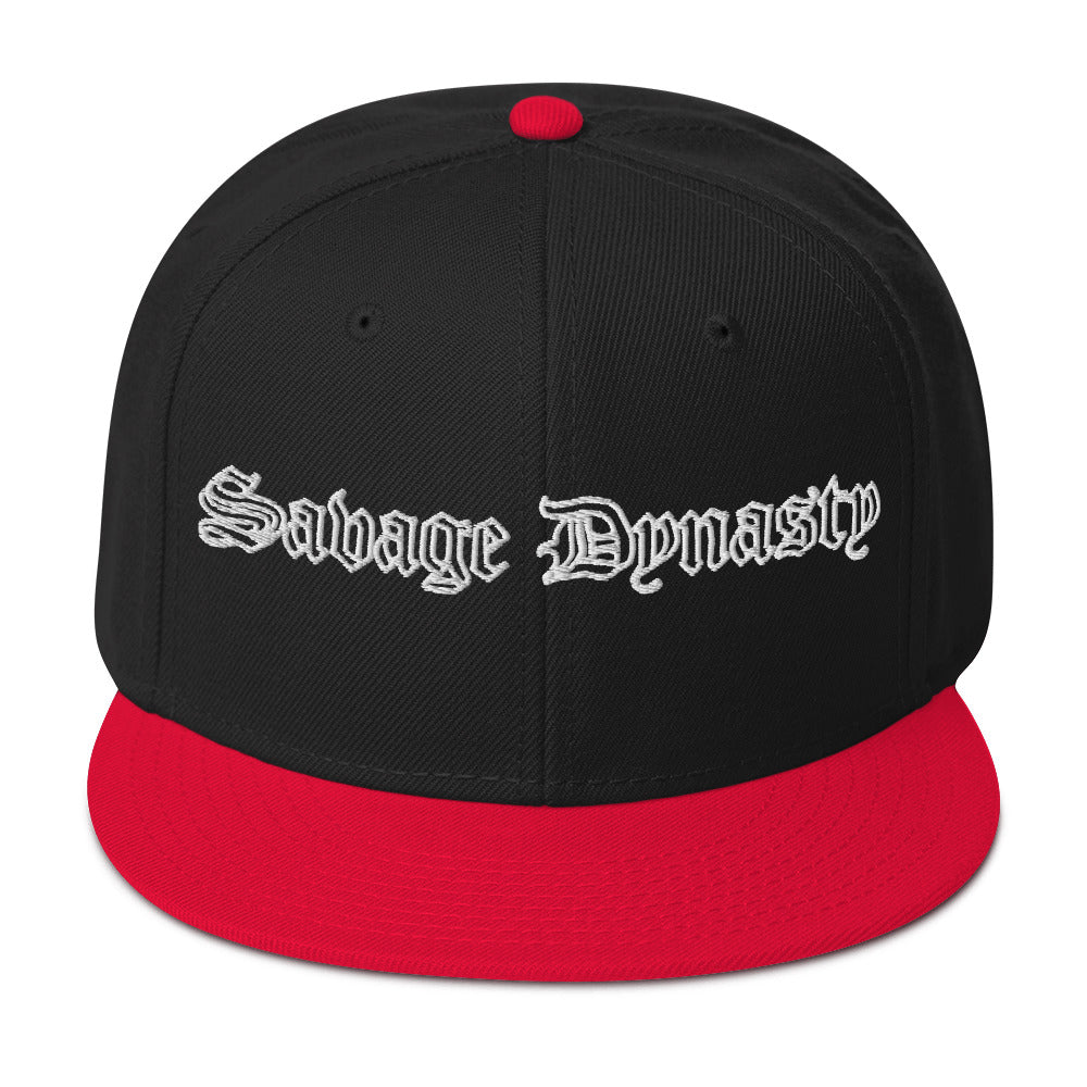 Savage Dynasty (OLD ENGLISH FONT) Snapback Hat