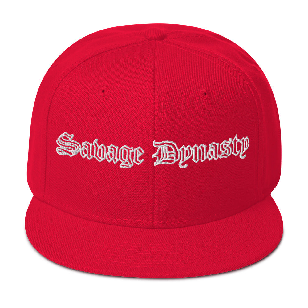 Savage Dynasty (OLD ENGLISH FONT) Snapback Hat